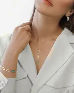 نیم ست بیضی مینایی