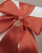 آویز قلب شبکه