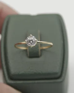 خانه سینری گلد گالری انگشتر سولیتر دور نگین